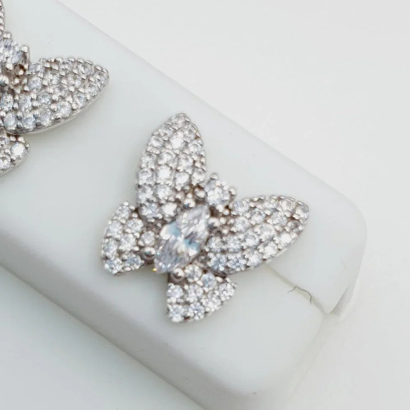 - 925 Sterling Silver Cubic Zirconia Earrings, U19254529 - Picture 11 of 11